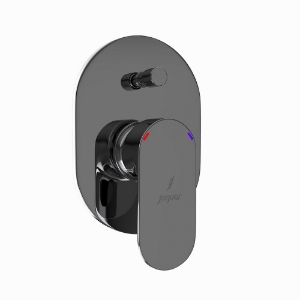 Picture of Single Lever In-wall Diverter - Black Chrome