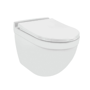 Picture of Miska WC wisząca bezkołnierzowa - biały