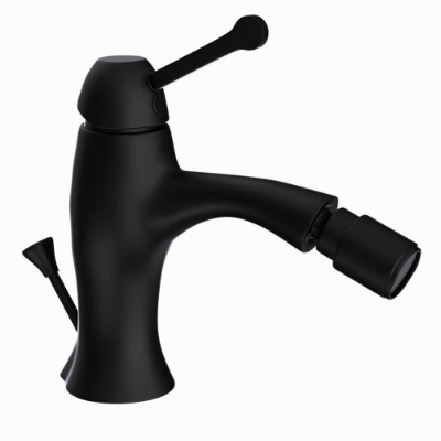 Picture of Single Lever Bidet Mixer with Popup Waste - Black Matt