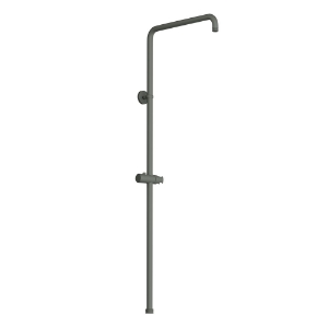 Picture of Exposed Shower Pipe with Hand Shower Holder, L-Type - Graphite