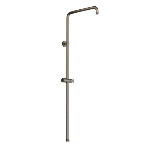 Picture of Exposed Shower Pipe with Hand Shower Holder, L-Type - Stainless Steel