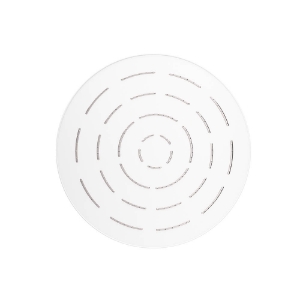 Picture of Single Function Round Shape Maze Overhead Shower - White Matt