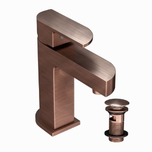 Picture of Single Lever Basin Mixer with click clack waste