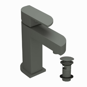 Picture of Single Lever Basin Mixer with click clack waste - Graphite 