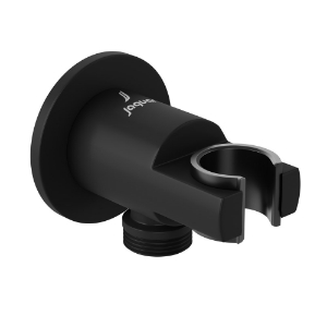 Picture of Round Wall Outlet - Black Matt