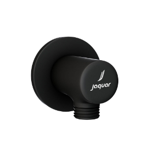 Picture of Round Wall Outlet - Black Matt