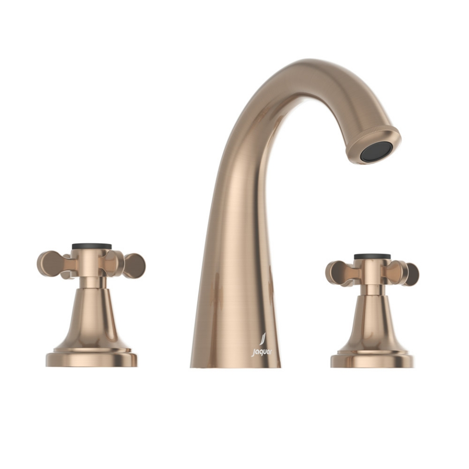 Picture of 3 hole Basin Mixer - Gold Dust
