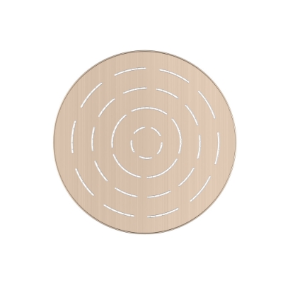 Picture of Single Function Round Shape Maze Overhead Shower - Gold Dust