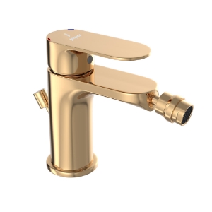 Picture of Single Lever Bidet Mixer with Popup Waste - Auric Gold