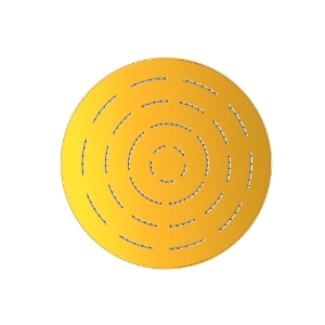 Picture of Round Shape Maze Overhead Shower - Gold Bright PVD