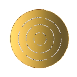 Picture of Single Function Round Shape Maze Overhead Shower - Gold Bright PVD
