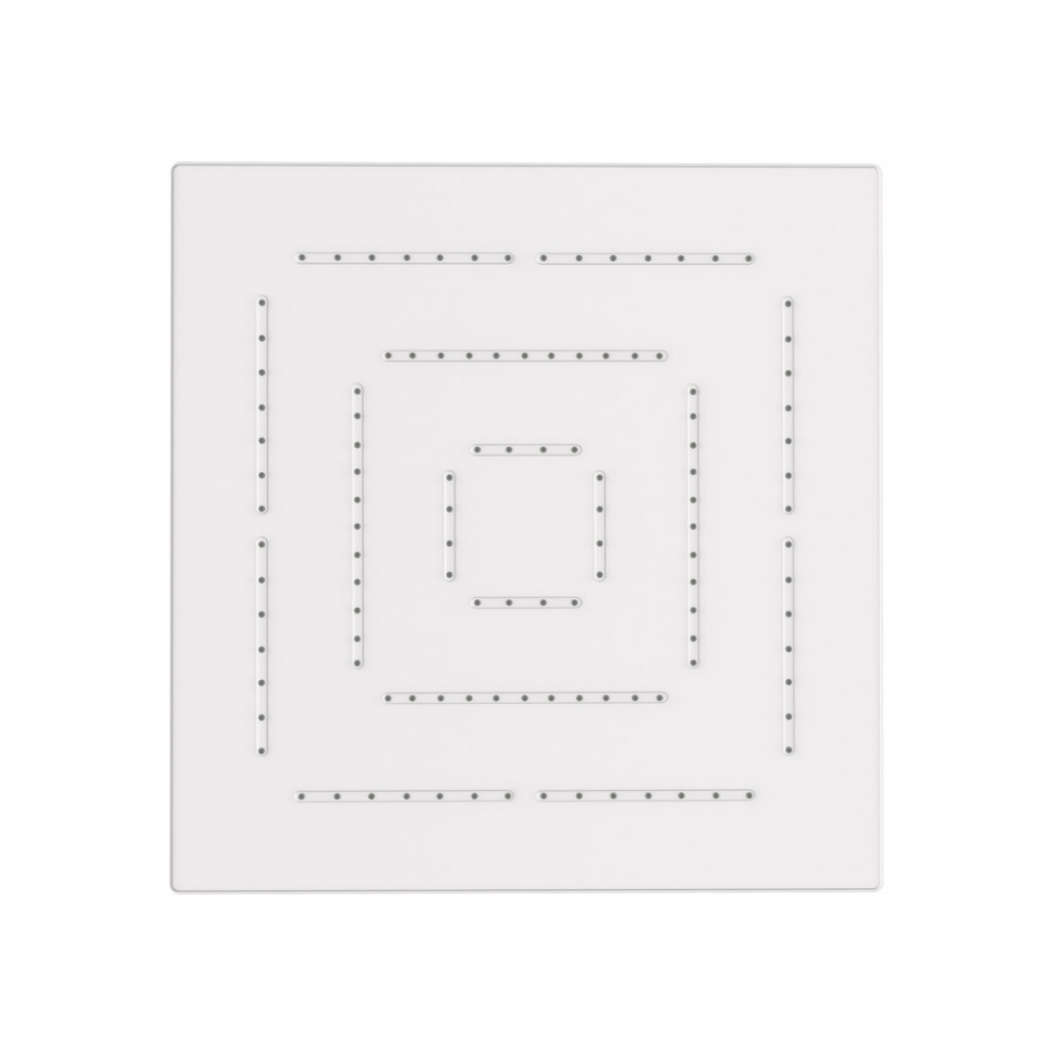 Picture of Square Shape Maze Overhead Shower - White Matt