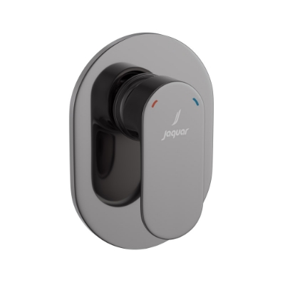 Picture of Bateria jednouchwytowa prysznicowa prysznicowa do zabudowy podtynkowej - Czarny Chrom