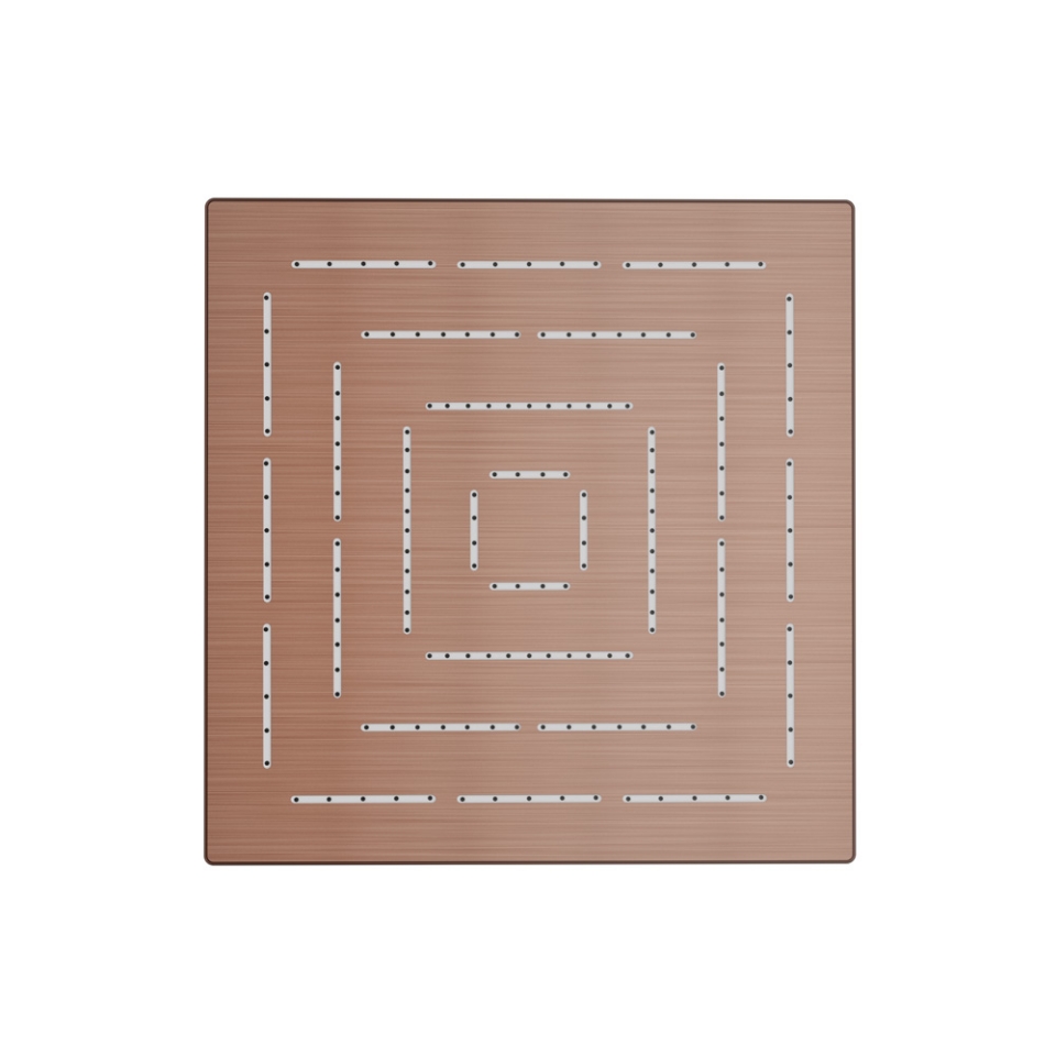Picture of Square Shape Maze Overhead Shower - Antique Copper