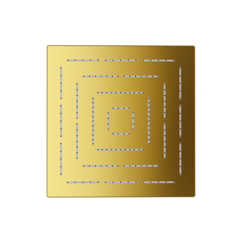 Picture of Deszczownica jednofunkcyjna Maze kwadratowa-Złoto Jasne PVD