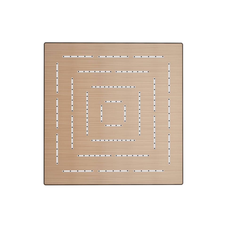 Picture of Square Shape Maze Overhead Shower - Gold Dust