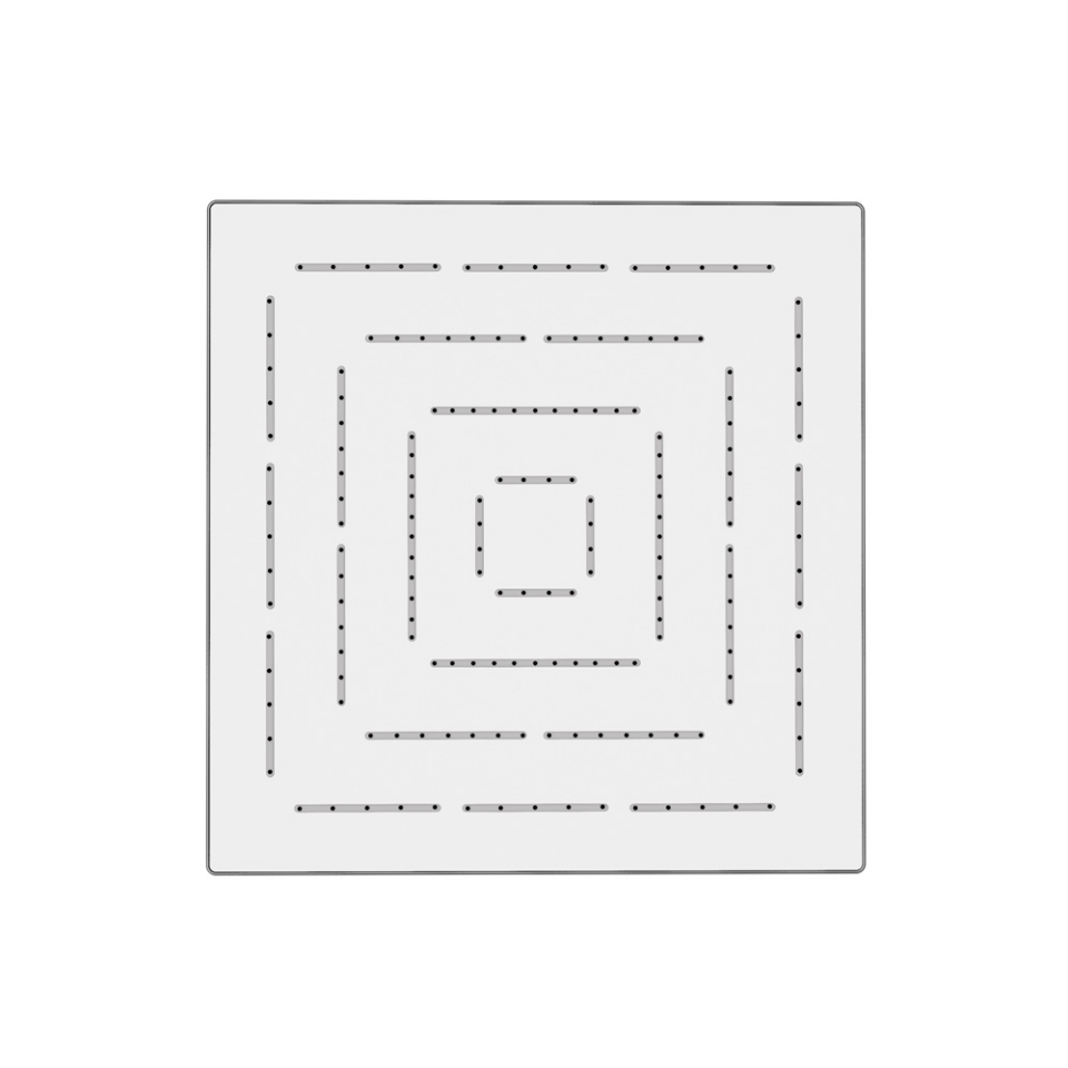 Picture of Square Shape Maze Overhead Shower - White Matt