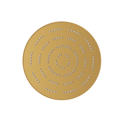 Picture of Round Shape Maze Overhead Shower - Gold Matt PVD
