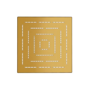 Picture of Deszczownica jednofunkcyjna Maze kwadratowa-Złoty mat PVD