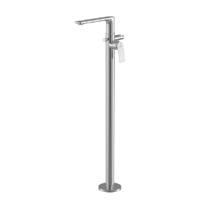 Picture of Bateria wannowa jednouchwytowa podłogowa - Chrom