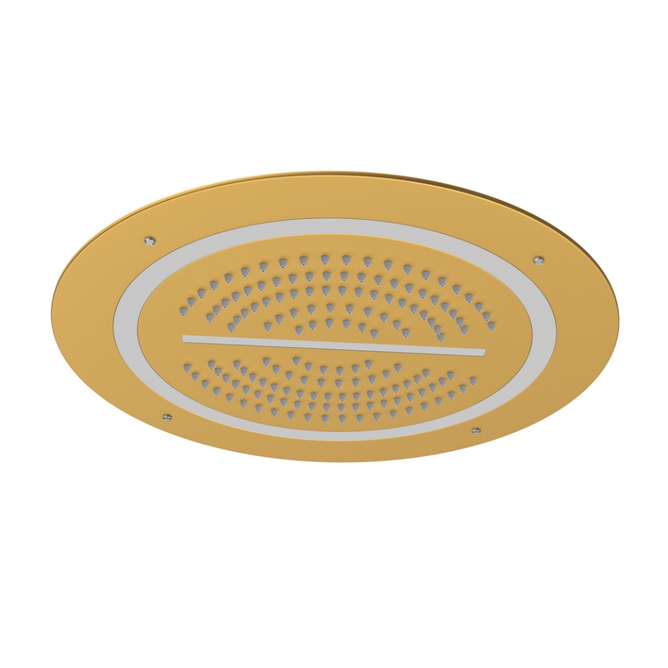 Picture of Duoflo Shower Round Shape - Gold Matt PVD