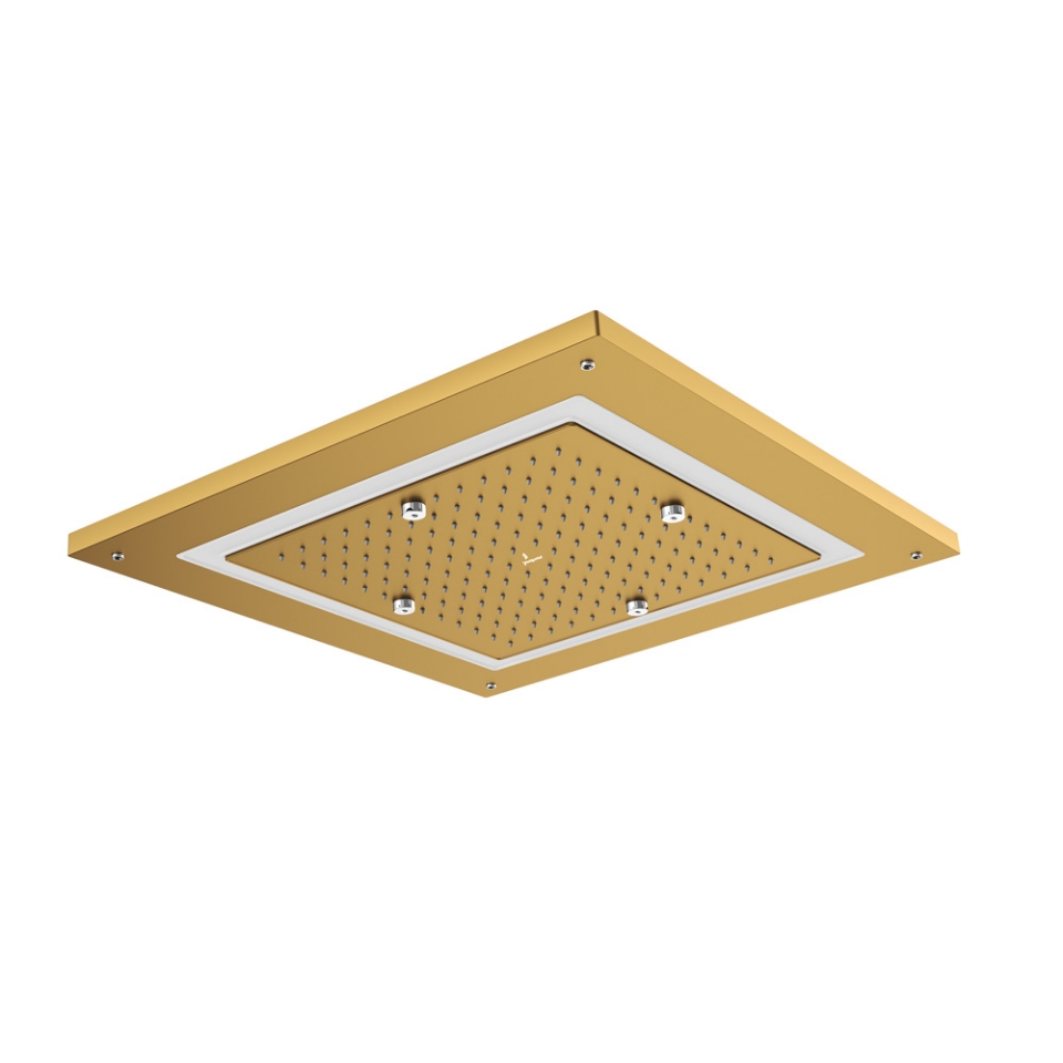 Picture of Jednofunkcyjna deszczownica „Maze” okrągła - Złoty mat PVD