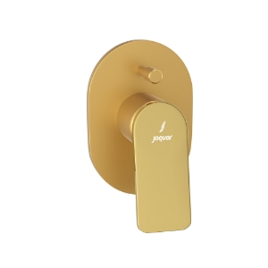 Picture of Exposed Part Kit of Single Lever Hi Flow In-wall Diverter - Lever: Gold Bright PVD | Body: Gold Matt PVD