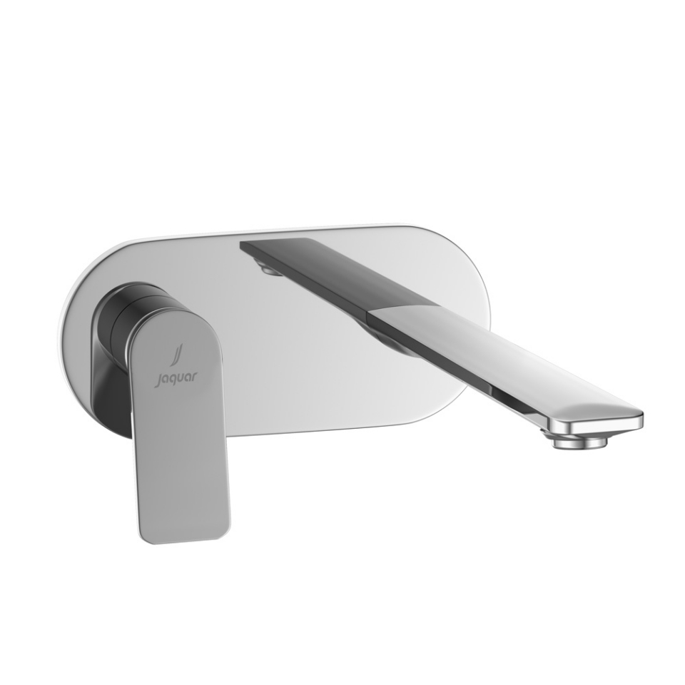 Picture of Exposed Parts of Left Hand Side Operated Single Lever Built-in In-wall Manual Valve 