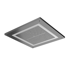 Picture of Jednofunkcyjna deszczownica „Maze” okrągła - Czarny Chrom