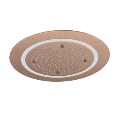 Picture of Jednofunkcyjna deszczownica „Maze” okrągła - Złoty mat PVD