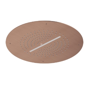 Picture of Jednofunkcyjna deszczownica „Maze” okrągła - Złoty mat PVD