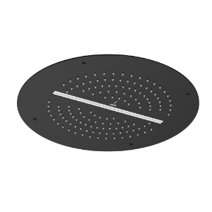 Picture of Jednofunkcyjna deszczownica „Maze” okrągła - Czarny Mat