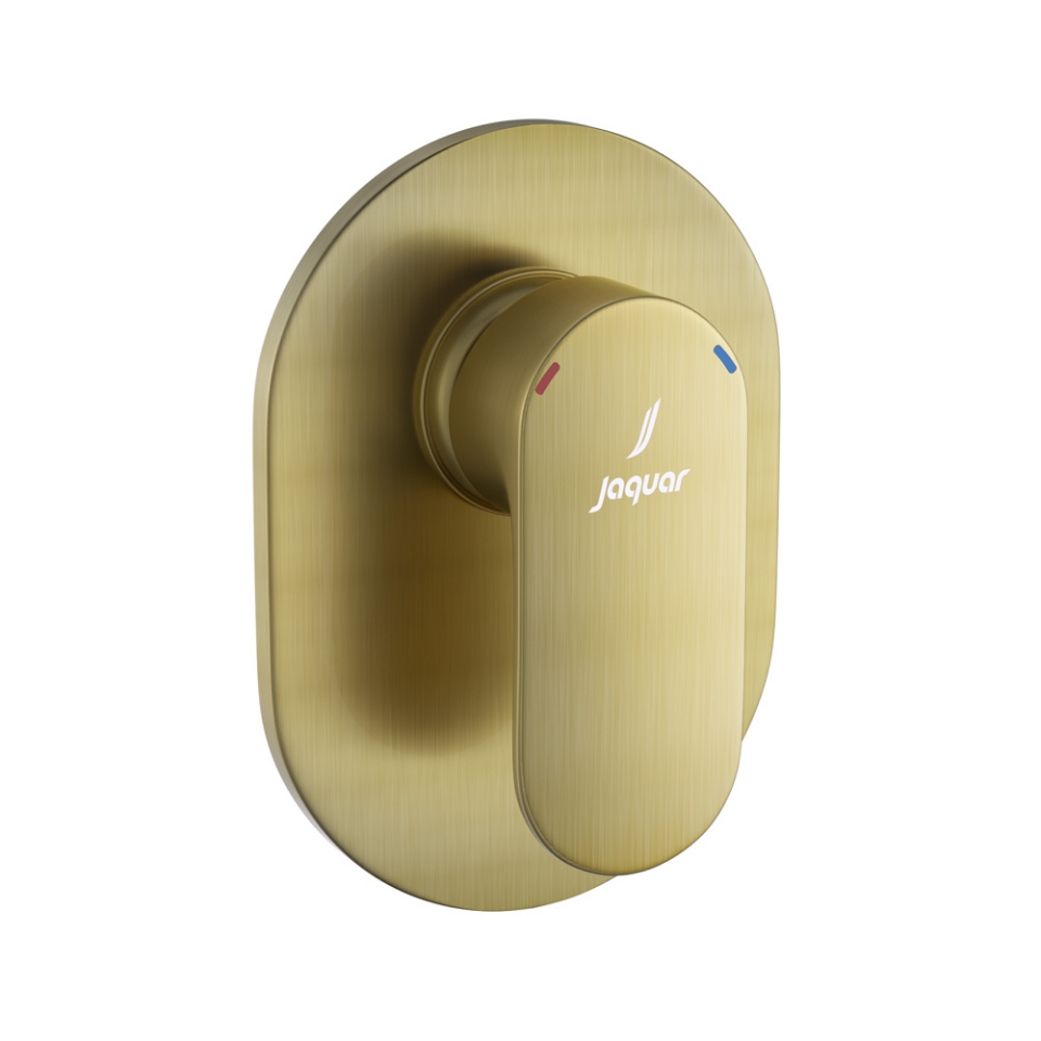 Picture of Bateria jednouchwytowa prysznicowa prysznicowa do zabudowy podtynkowej - Mosiądz Antyczny