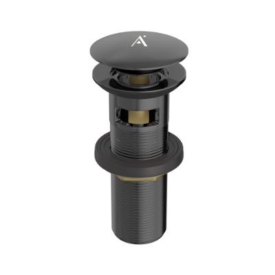 Picture of Syfon umywalkowy Click Clack - Czarny Chrom