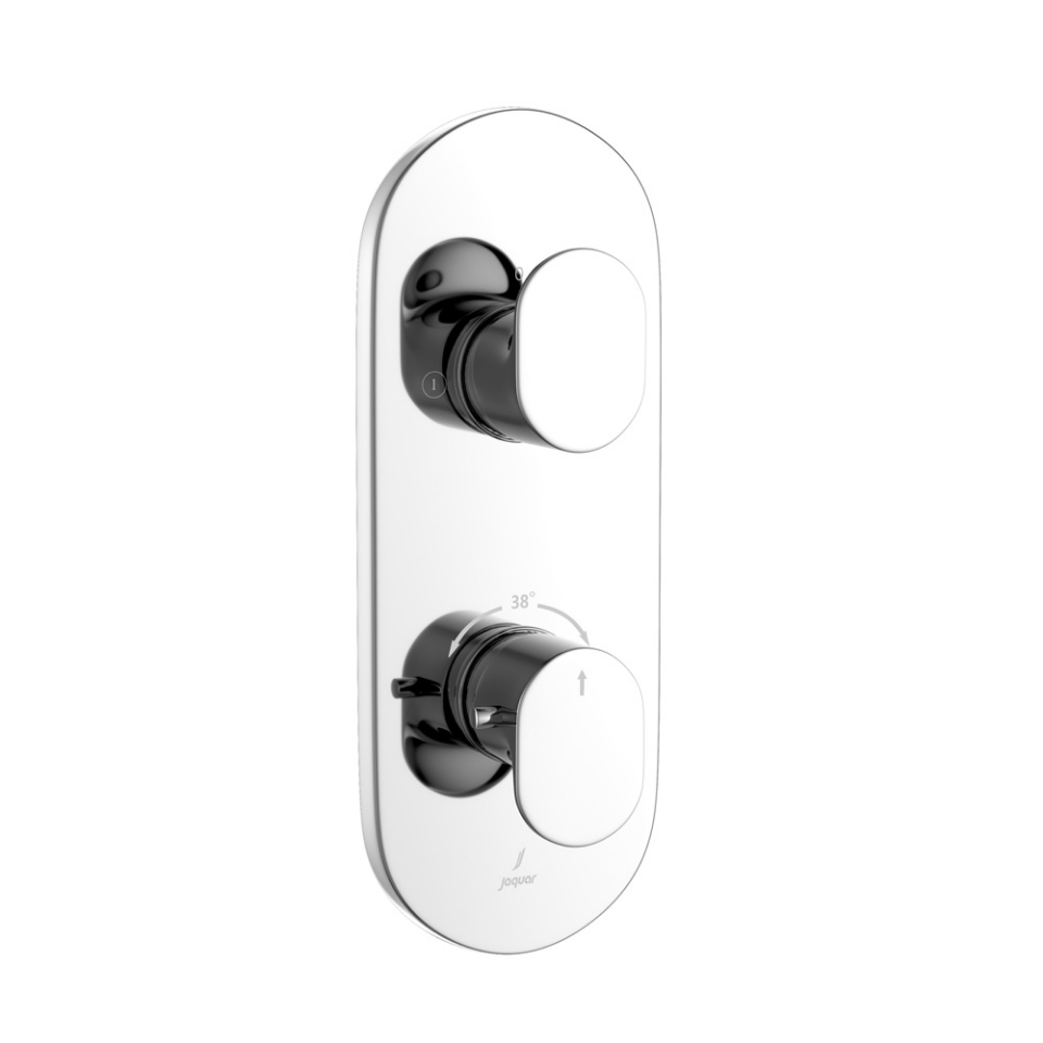 Picture of Opal prime Aquamax Exposed Part Kit of Thermostatic Shower Mixer with 2-way diverter